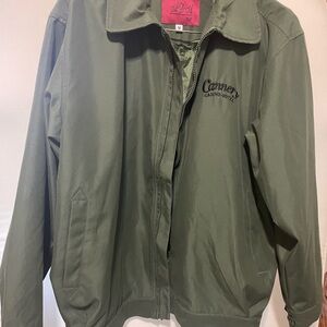 Vintage Las Vegas Casino Jacket
 Green Lightweight l